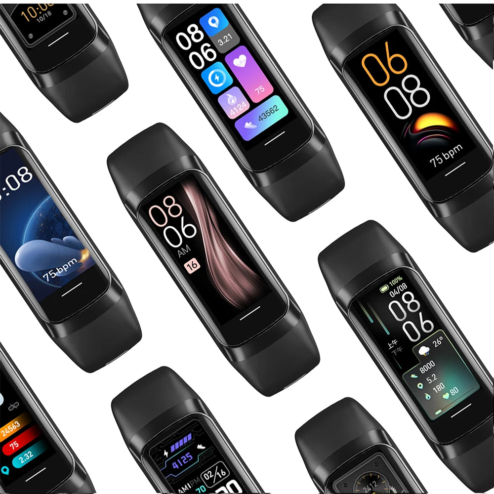 Fitness Smart Watch Body Temperature Monitor Workout Tracker