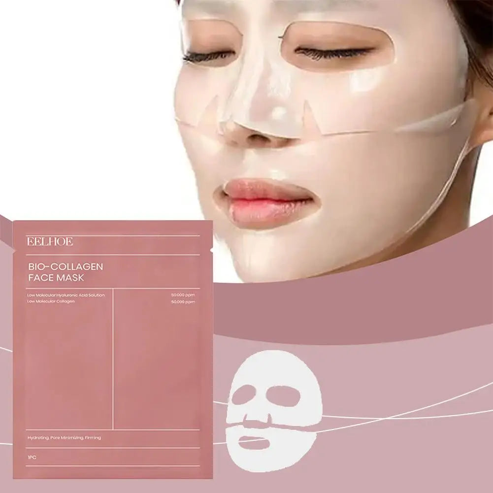 1/5/10PCs Bio Collagen Moisturizing Refreshing Face Mask